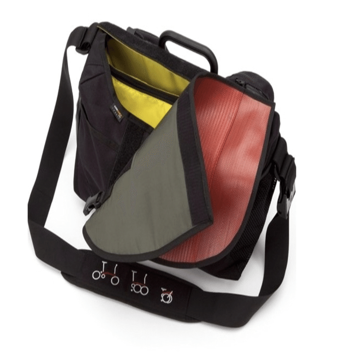 ブロのS-Bagのフラップ作成 ｜空色チャリ