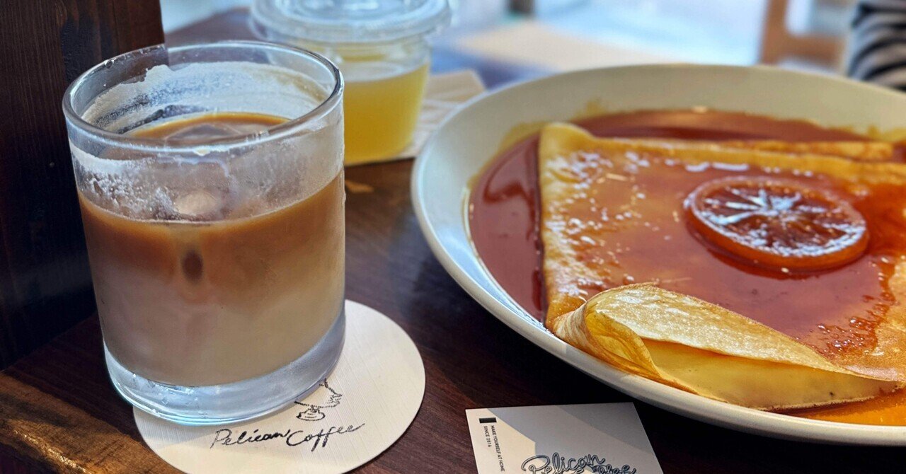 田園調布『pelican coffee』のクレープとガレット｜みずのさちこの画像