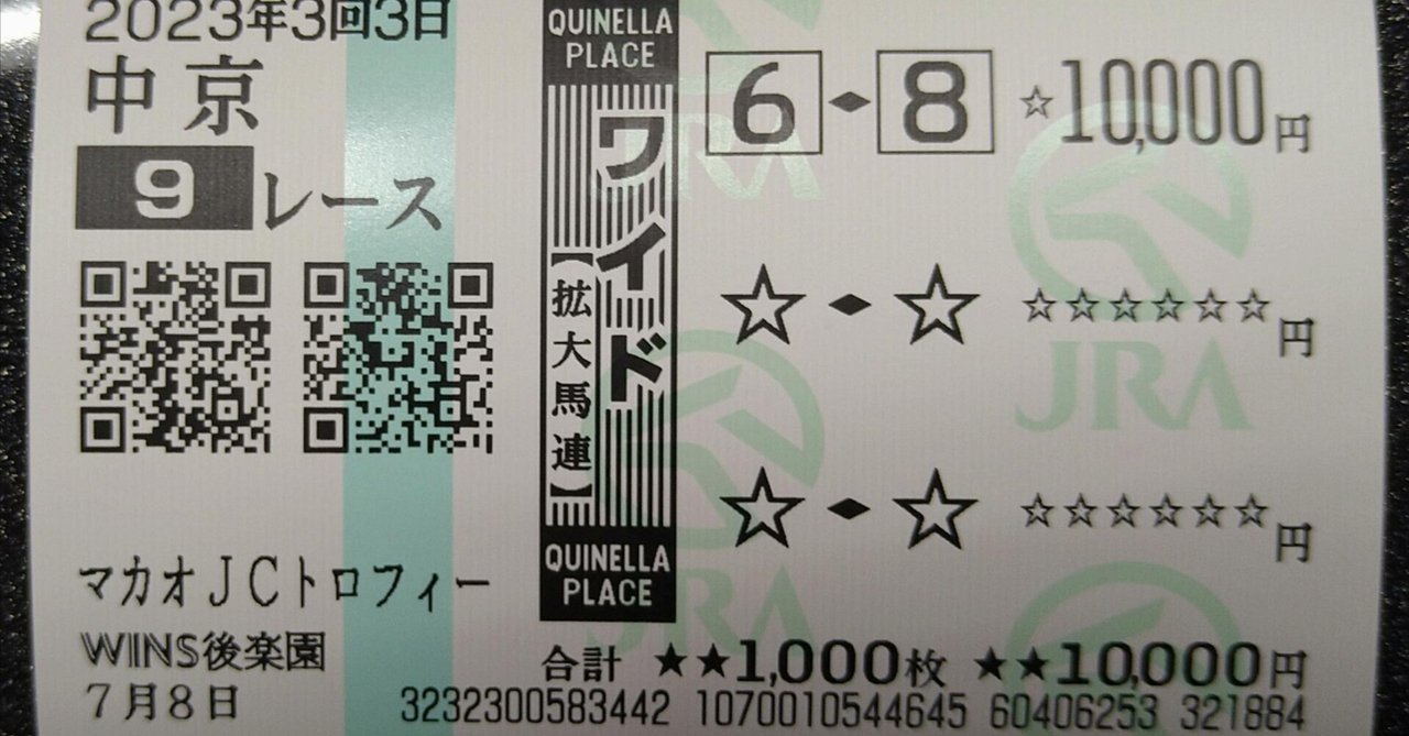 7月8・9日の結果