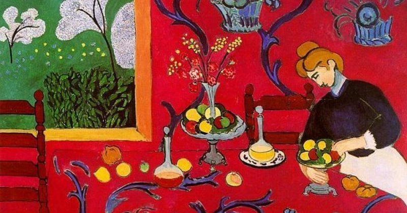Henri Matisse/赤のハーモニー×秘密のアッサンブラージュ