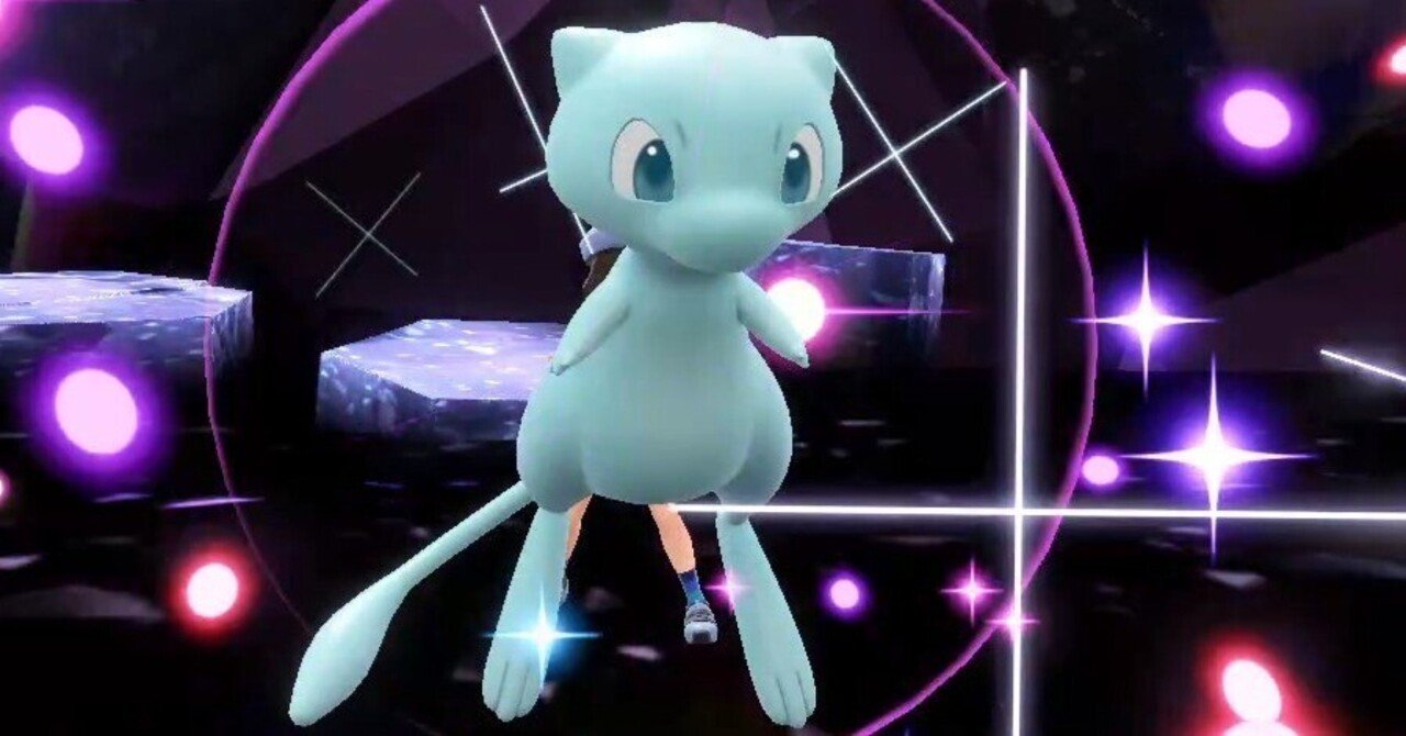 色違いミュウに出会った｜ゆーちゃん