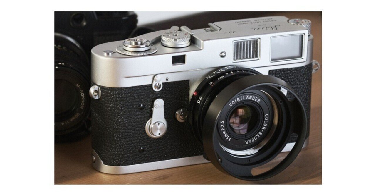 LeicaM2 with Voigtlander 35mm color-skopar F2.5 試写｜風戸涼