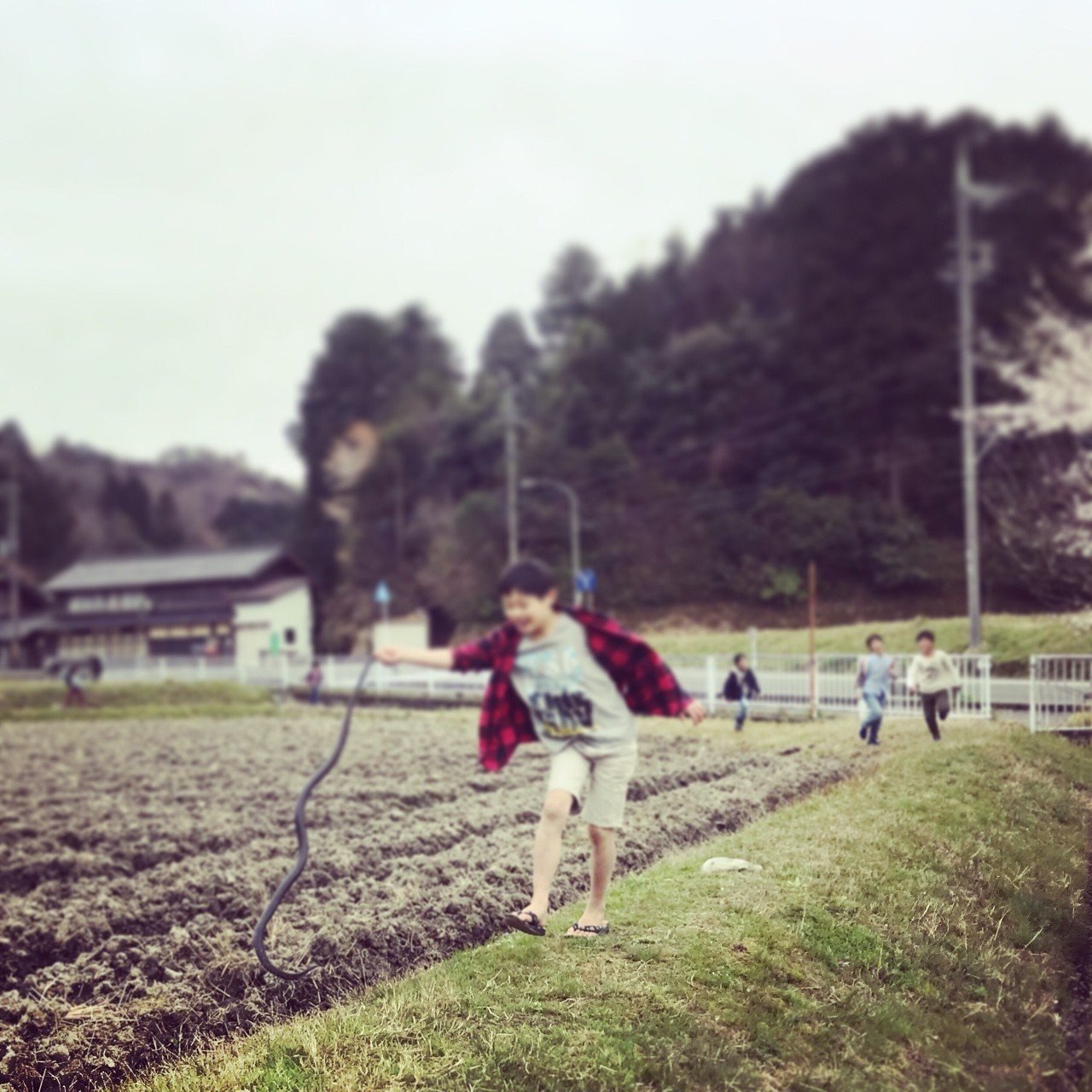 ヘビ振り回す子供たち うまっち Note ヘビ振り回す子供たち うまっち Note