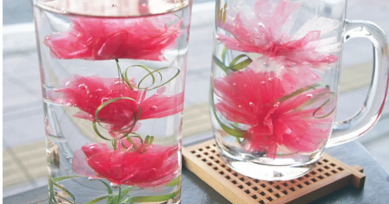 H　水中花 夏の雑詠七句⑪（水中花）｜紫乃