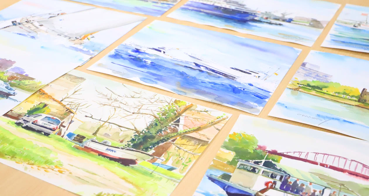 海辺の水彩画 - 2026-04｜海の音 - umi no oto - by FURUNO｜note