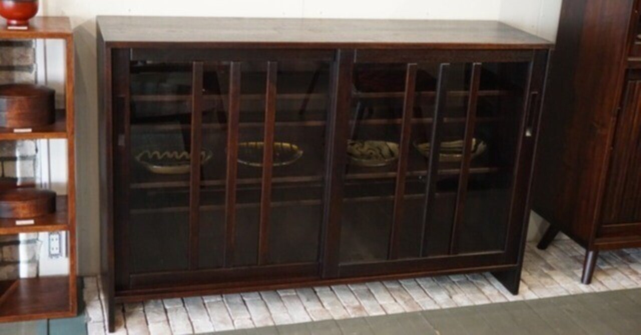 松本行史 家具展』より食器棚。｜くらしのギャラリー