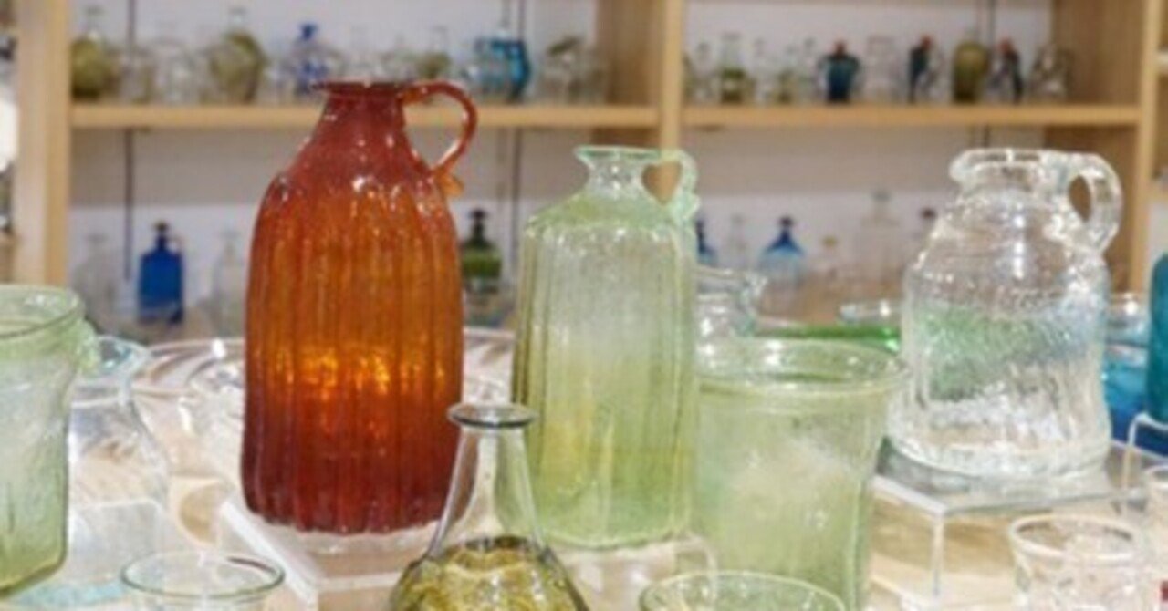 西川孝次の吹き硝子』明日から！ジェイアール名古屋タカシマヤ器のある