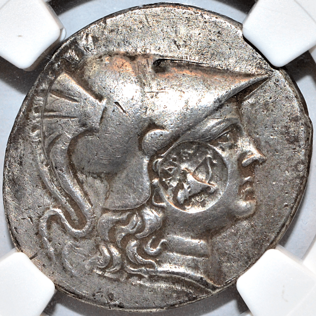 アンティークコインの世界 ｜ 古代コインのカウンターマーク｜Shelk🦋