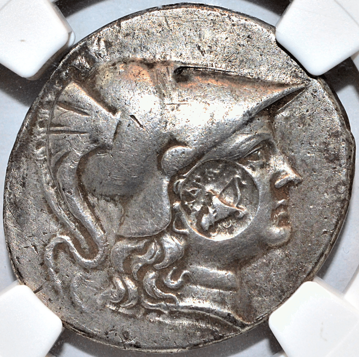 アンティークコインの世界 ｜ 古代コインのカウンターマーク｜Shelk🦋