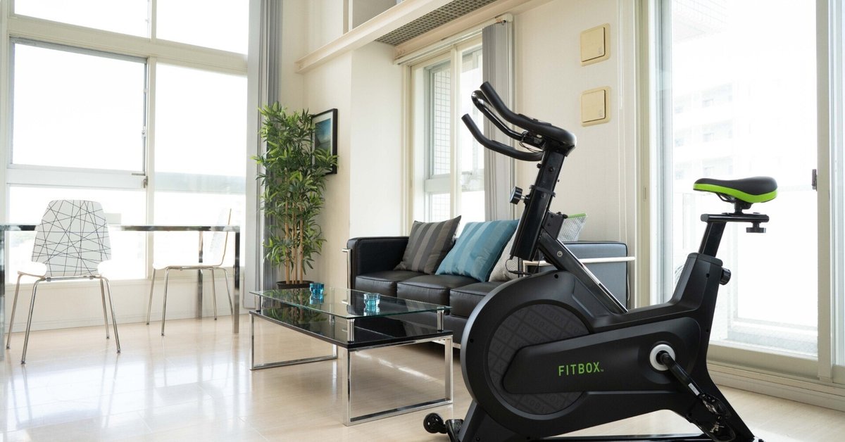 FITBOX フィットネスバイク エアロバイク ブラック