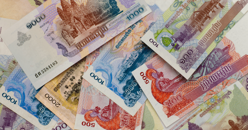 2つの通貨が使える国、カンボジア