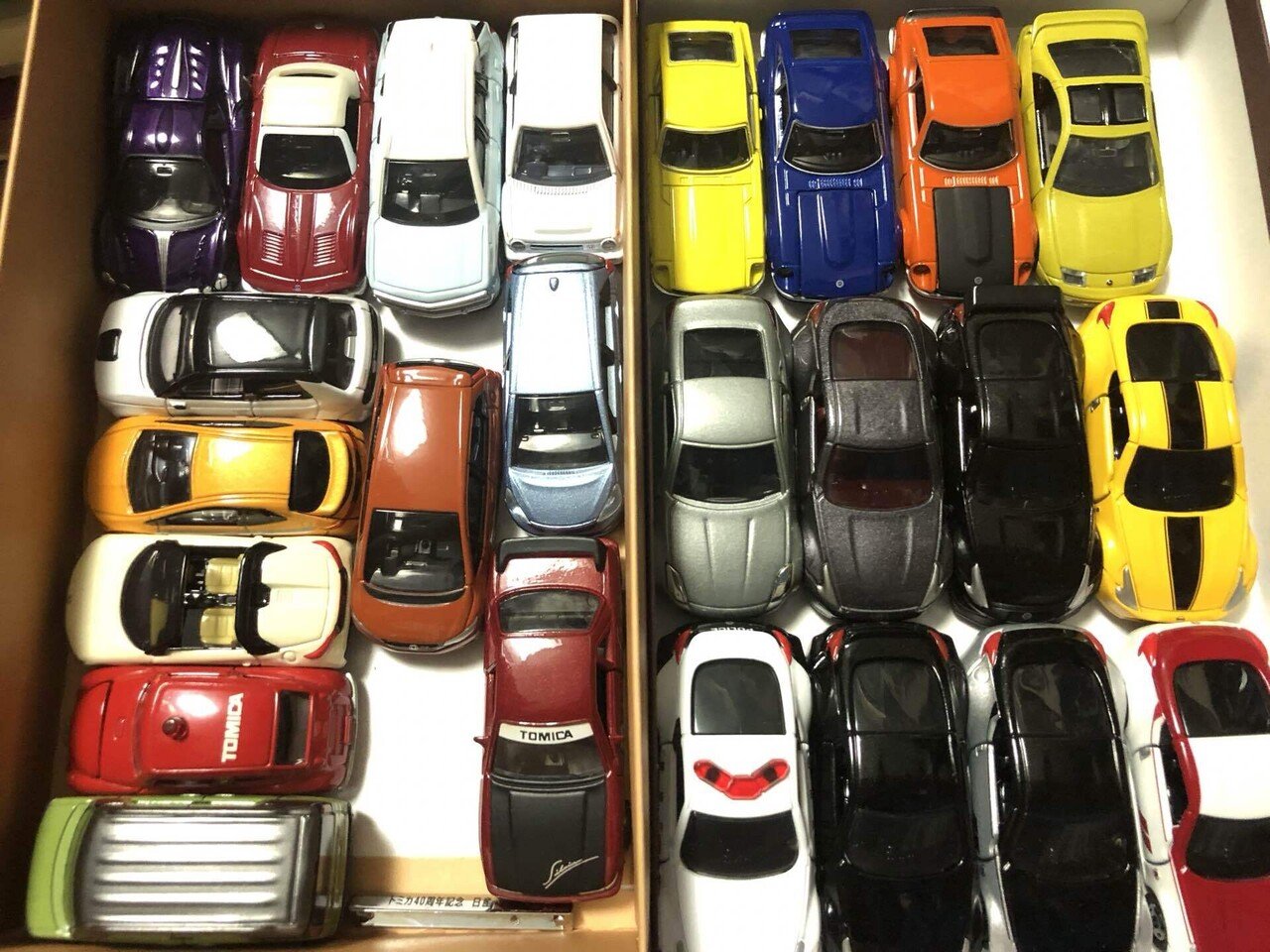保有ミニカーの一部｜雑記太郎