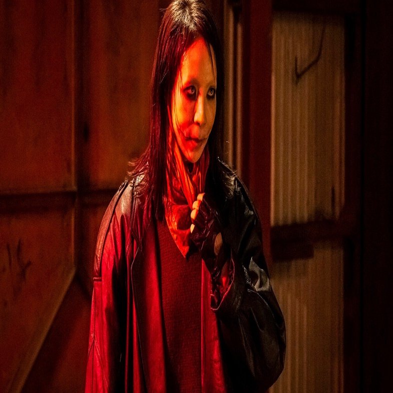 映画 学校の怪談 激レア プレミアキラカード「口裂け女」 映画 学校の怪談