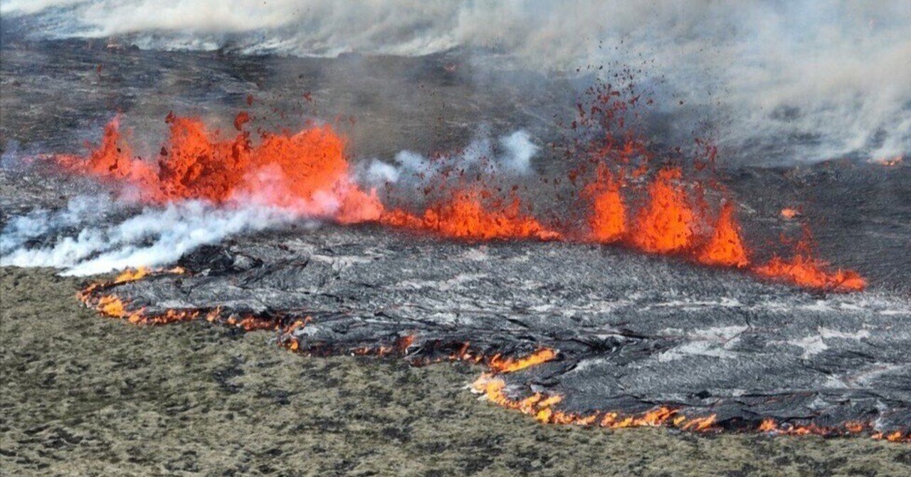 アイスランドの激しい火山活動の主な原因を科学者が発見