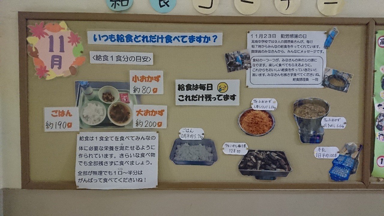 中学校給食についての吹田市議候補の見解 吹田のふき子さんのコラム Note 中学校給食についての吹田市議候補の見解 吹田のふき子さんのコラム Note