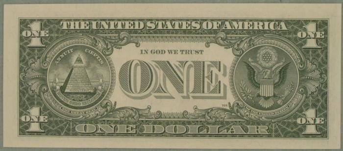 アメリカ1ドル紙幣にある不思議な 眼 野口悠紀雄 Note