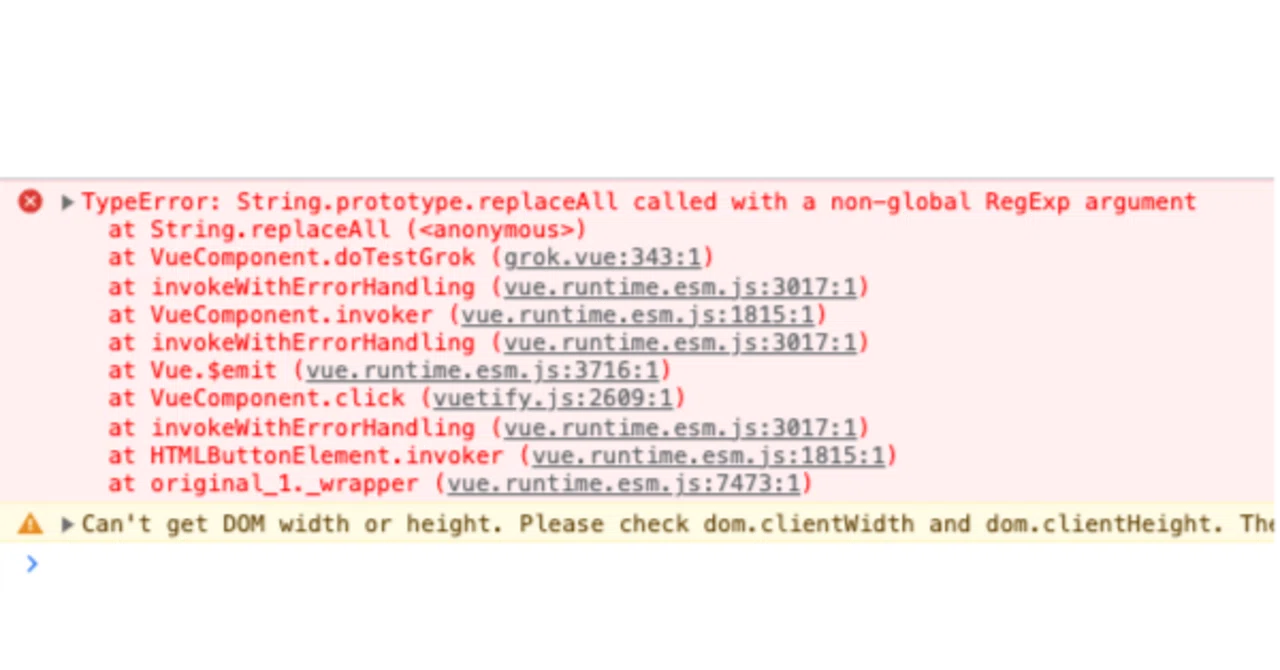 プログラマー探偵のプチ事件簿:"TypeError: String.prototype.replaceAll called with a ...