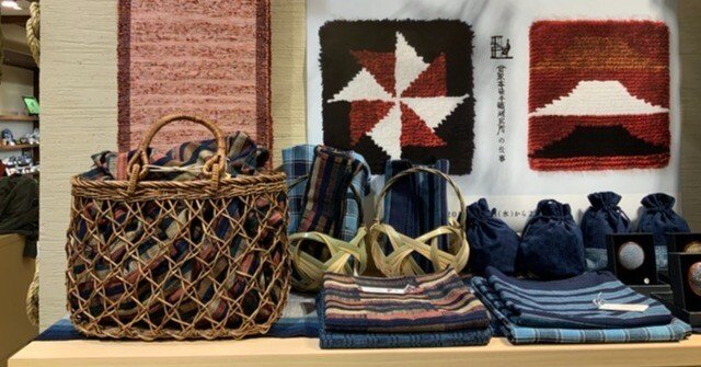 倉敷本染手織研究所の仕事」阪急うめだ本店くらしのギャラリー｜くらし