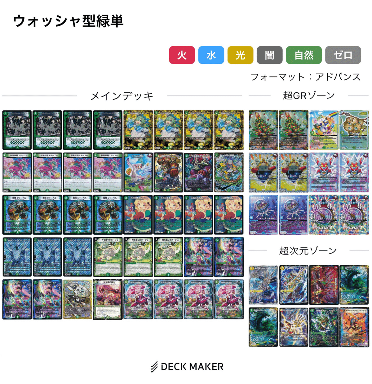 シフォンループ デュエマデッキ - メルカリ