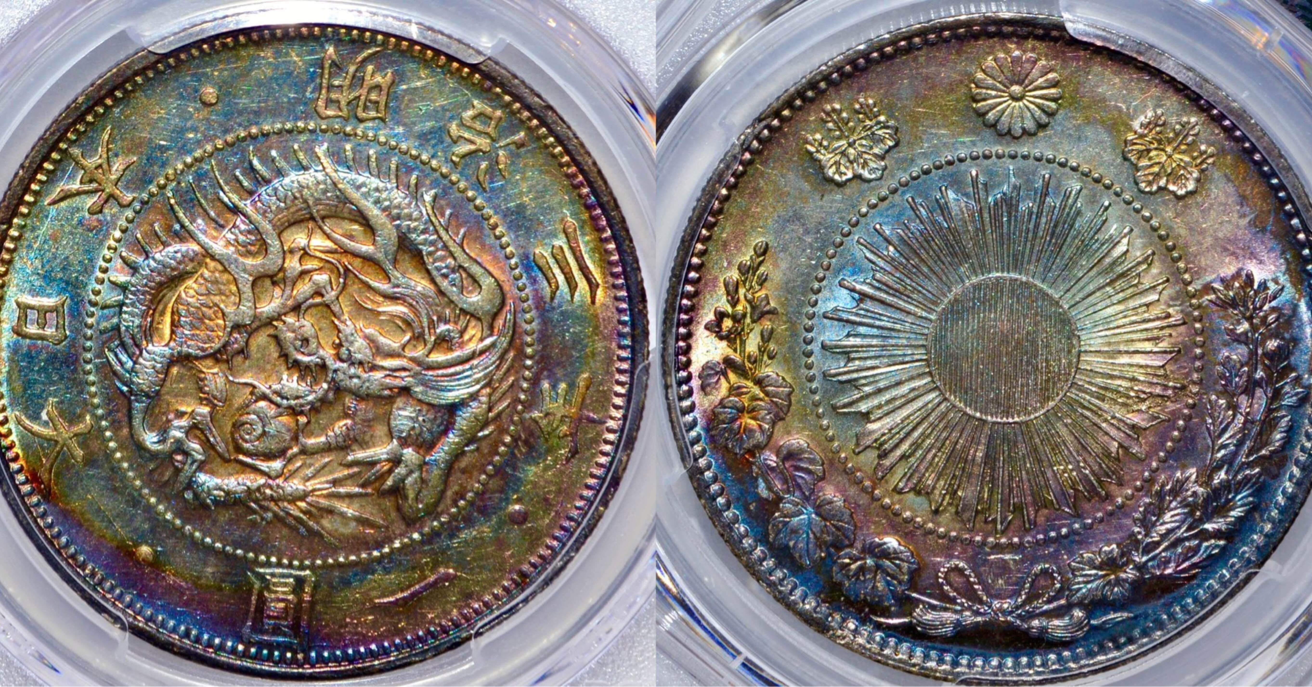 アンティークコインの世界 ｜ 魅惑のレインボートーン｜Shelk🦋 1798年