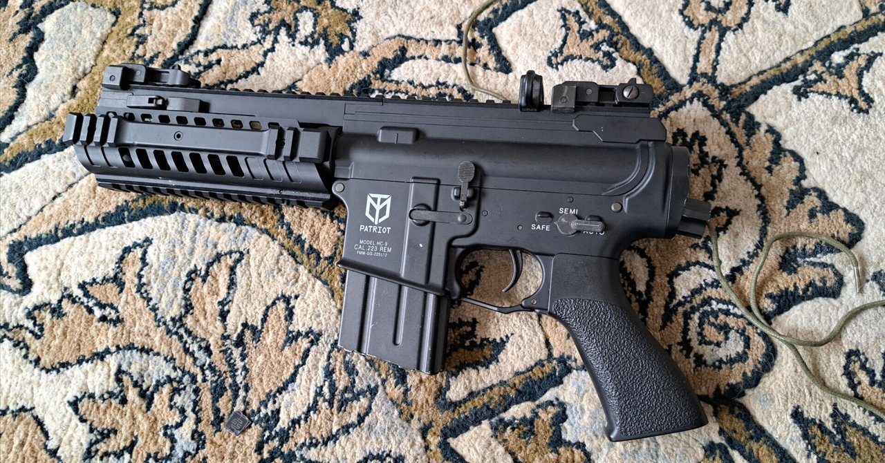 【交渉中 早い者勝ちです】東京マルイ HC パトリオット SBD回路組込済み 東京マルイ M4パトリオット HC ハイサイクル電動ガン エアガン