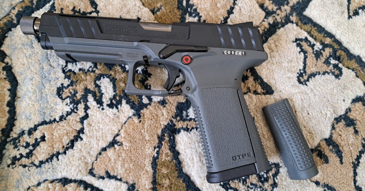 G&G GTP9 BLACK/GREY ガスガン エアガン GAS-GPM-T9B-ABB-ECM｜郭公