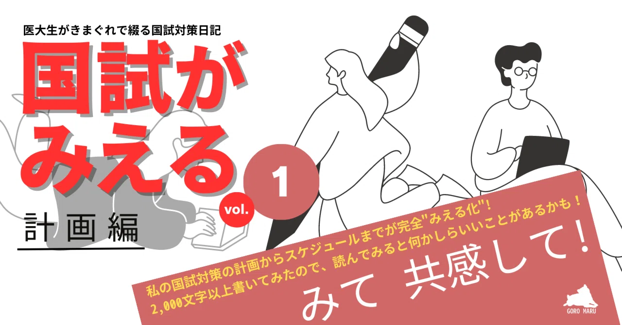 国試対策日記】国試まで1年間を切ったので、勉強の記録をしていきます