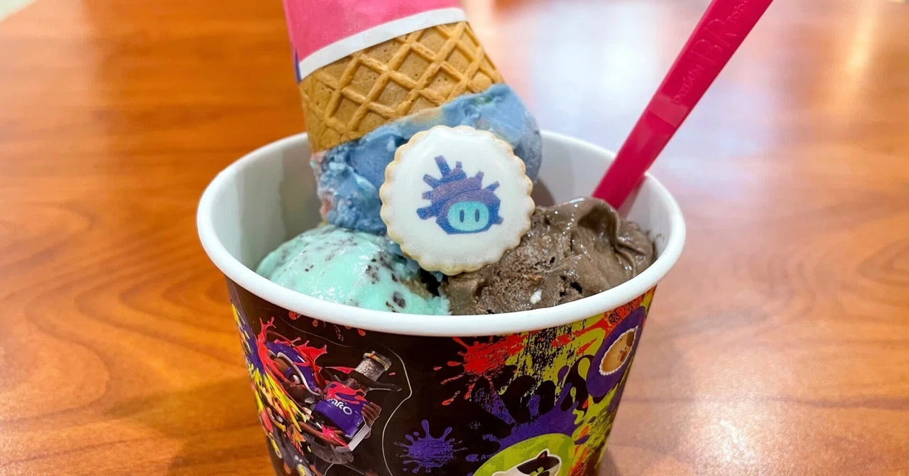 サーティワンで『スプラトゥーン3』コラボアイスを食べてきたレポート