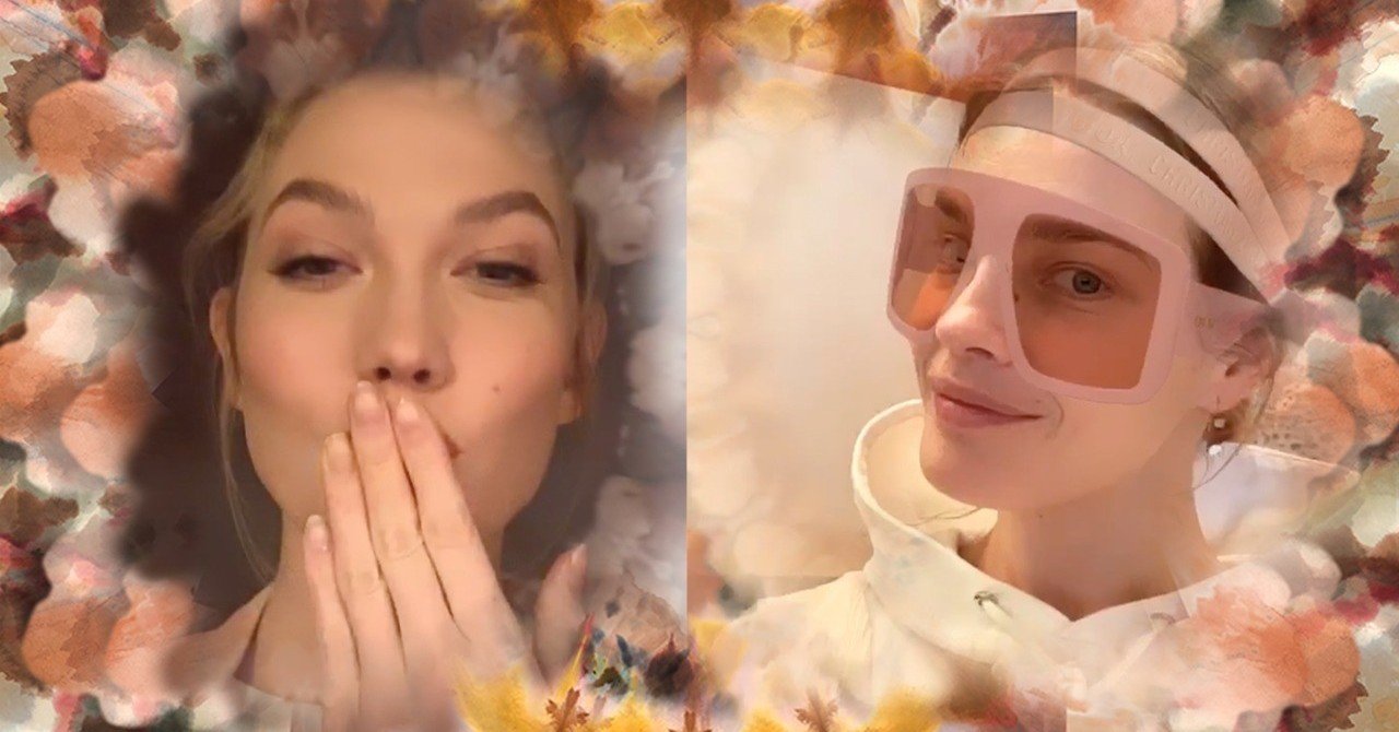 ディオール インスタグラムのarフィルターを使ってストーリー上でバーチャルフィッティングを提供 Fashion Tech News