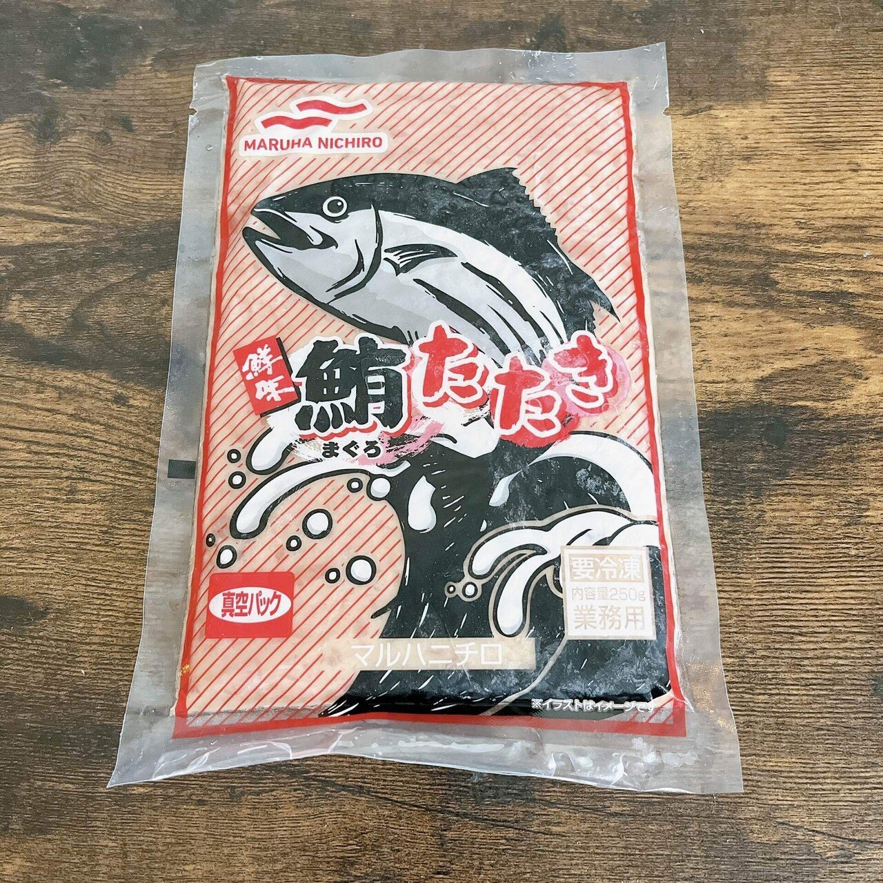 業務用 暑かっ (マルハニチロ/魚加工品) 【冷凍】鮮味鮪たたき