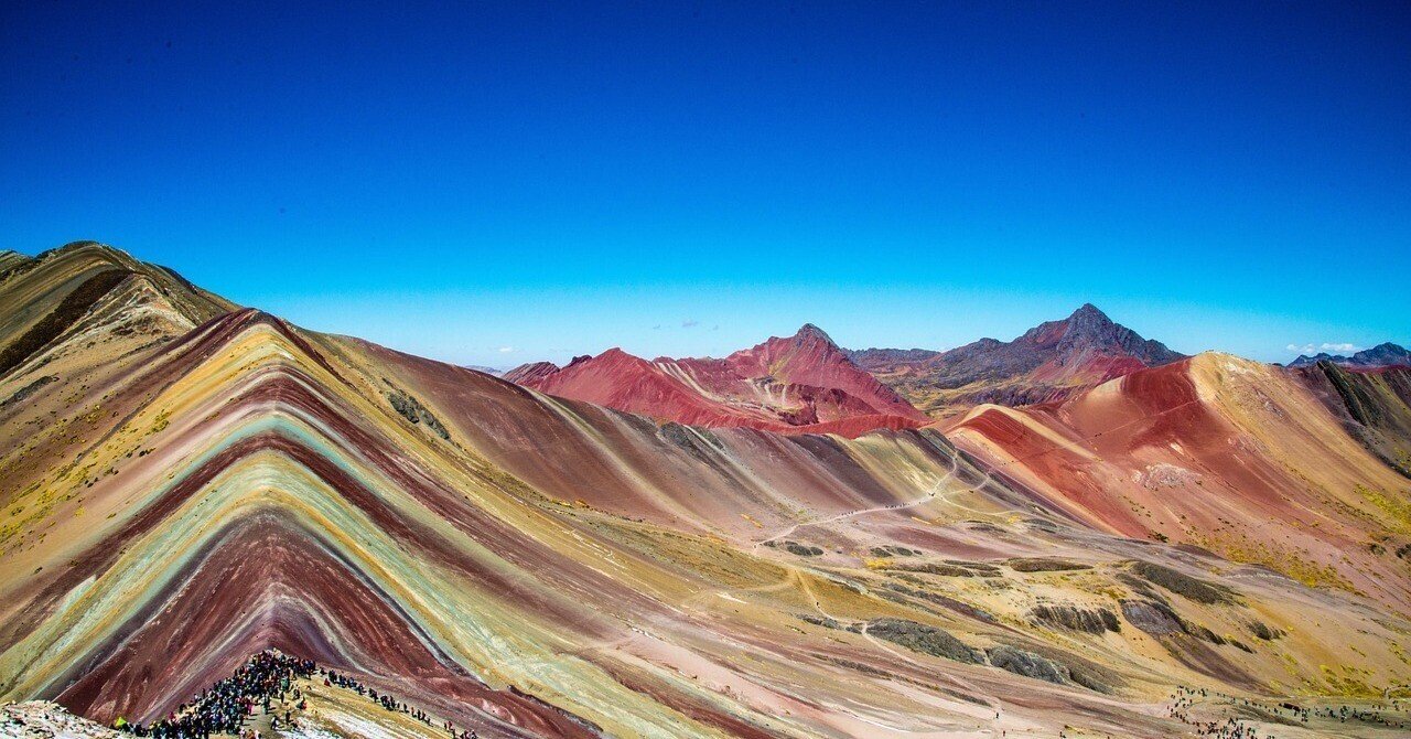 □登山上級者限定：未だかつて見たこともない不思議な色に染まった