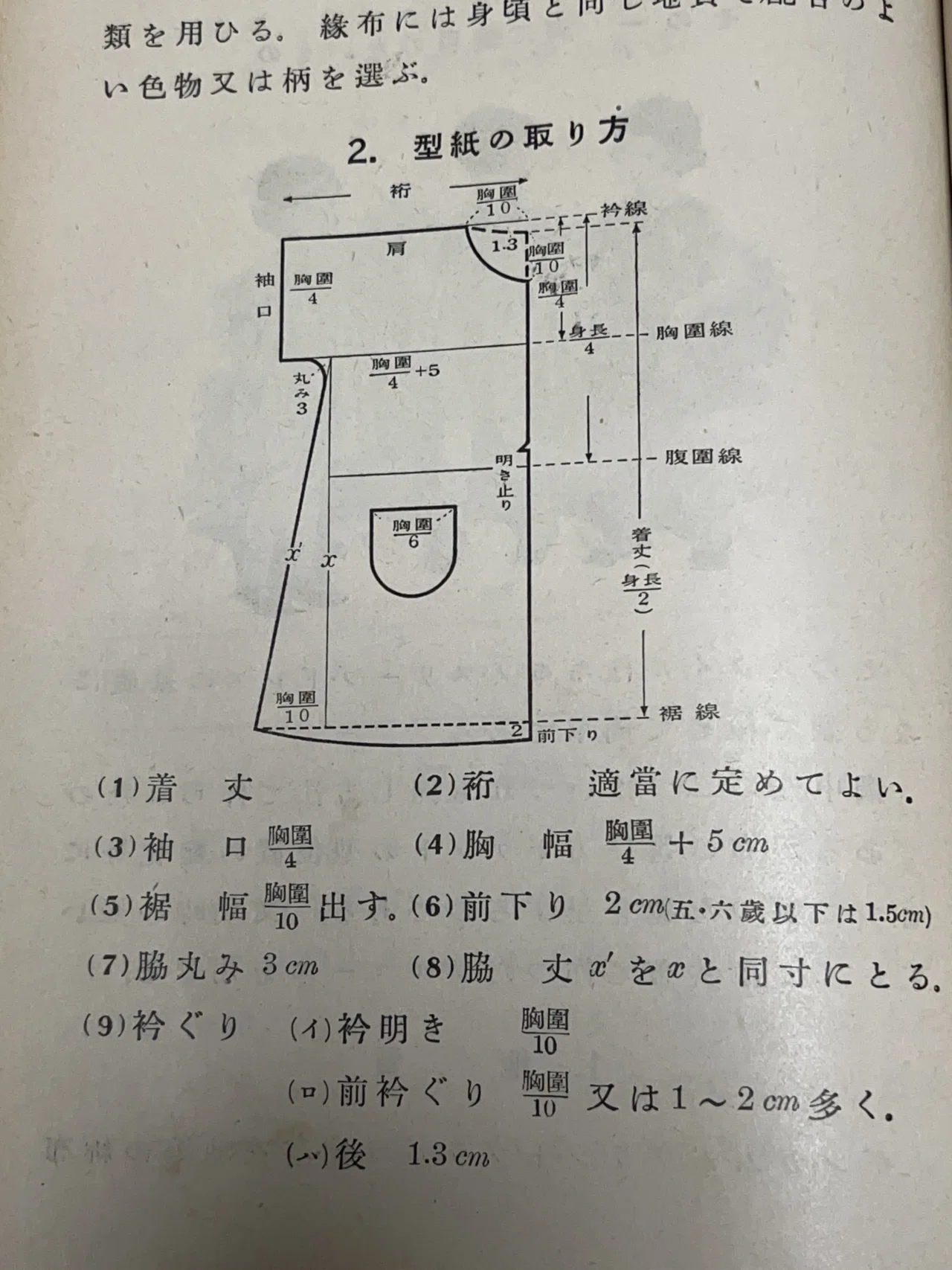 古本の話】昭和の裁縫の教科書、洋裁編。話すことがないので写真多め
