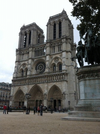 2012年のノートルダム寺院