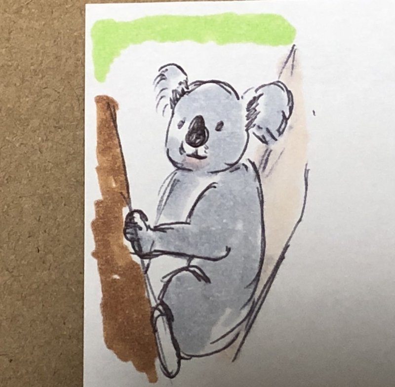 コアラの絵 スヌピタ Note コアラの絵 スヌピタ Note