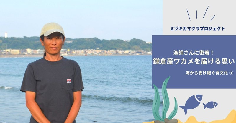 漁師さんに密着！鎌倉産ワカメを届ける思い～海から受け継ぐ食文化①