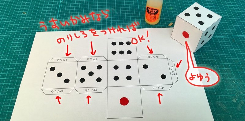 工作の基礎 美しいさいころを作るんだジョー ダンボールジョー Note