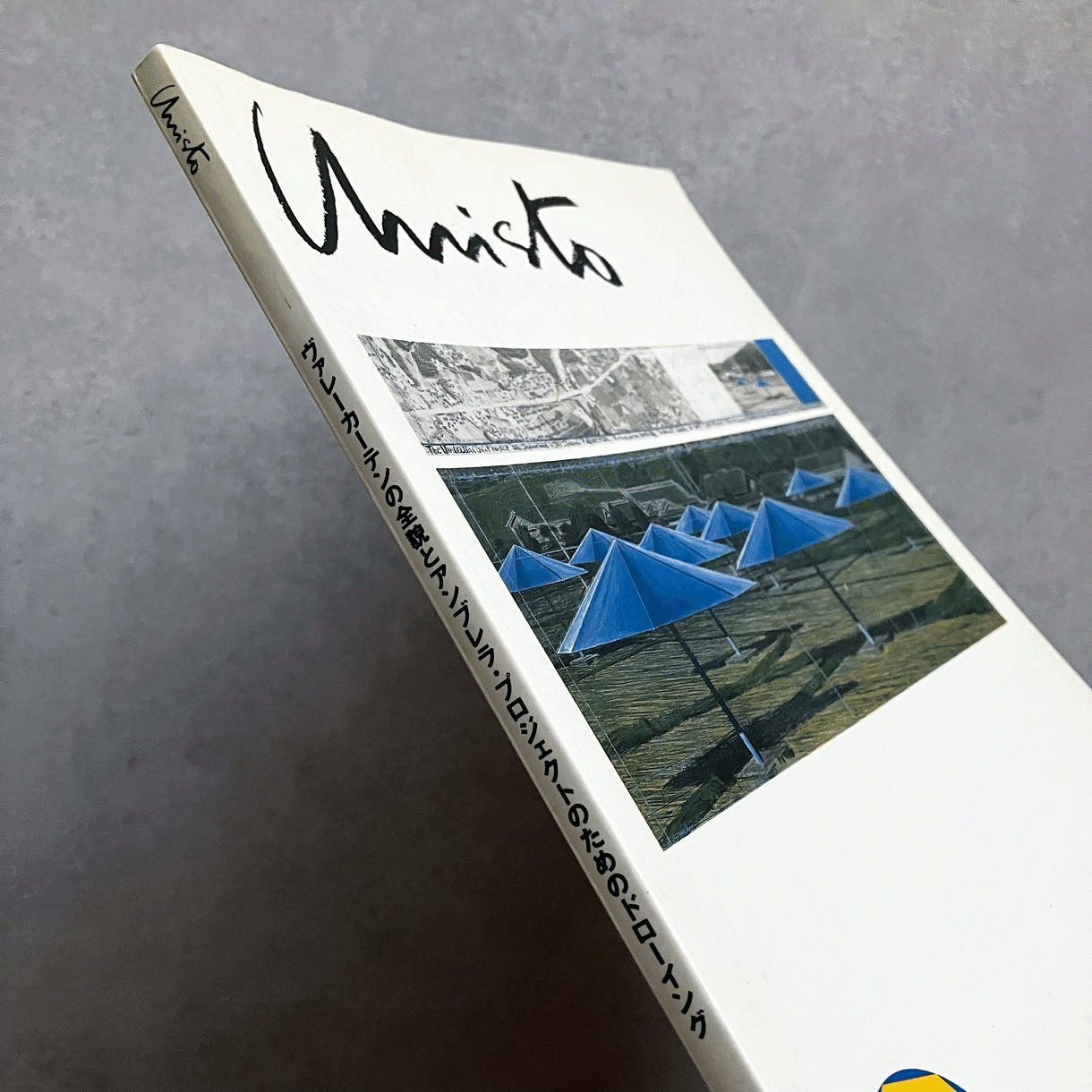 クリスト『ヴァレーカーテンの全貌とアンブレラ・プロジェクトのための