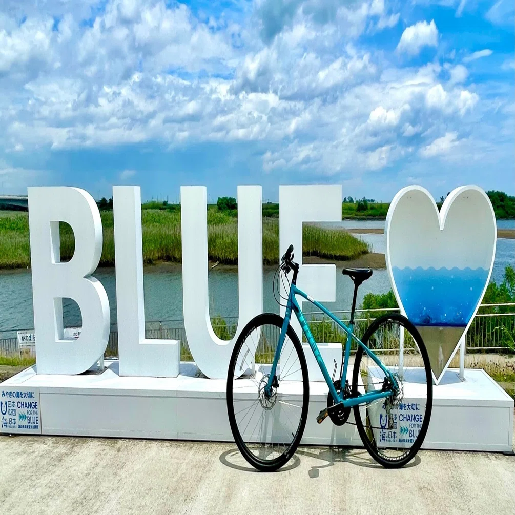 海風を感じて！レンタサイクルでお手軽サイクリング｜名取市公式note