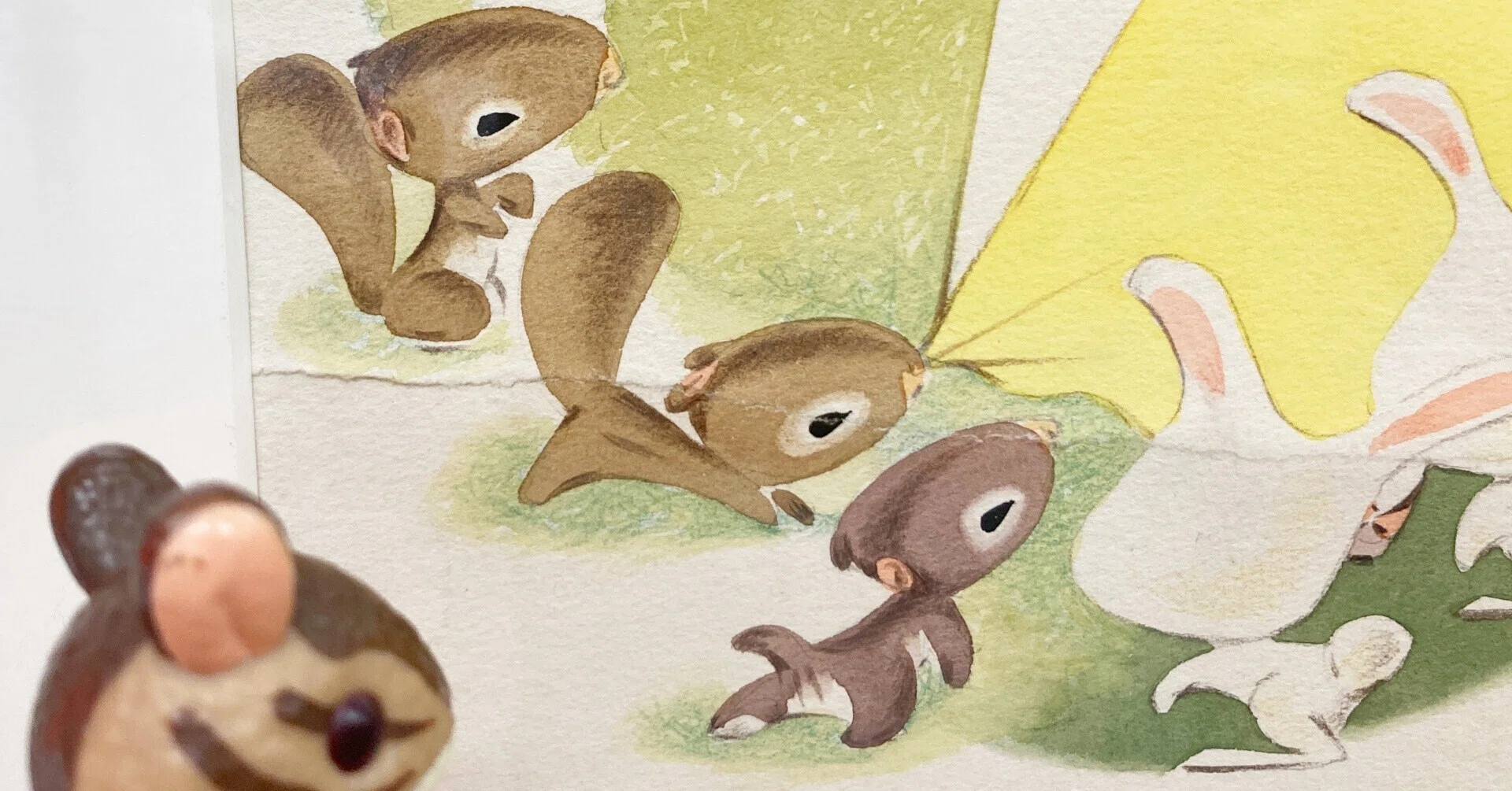 展覧会】“かわいいの元祖” 松本かつぢ の童画を集めた原画展『みにおん