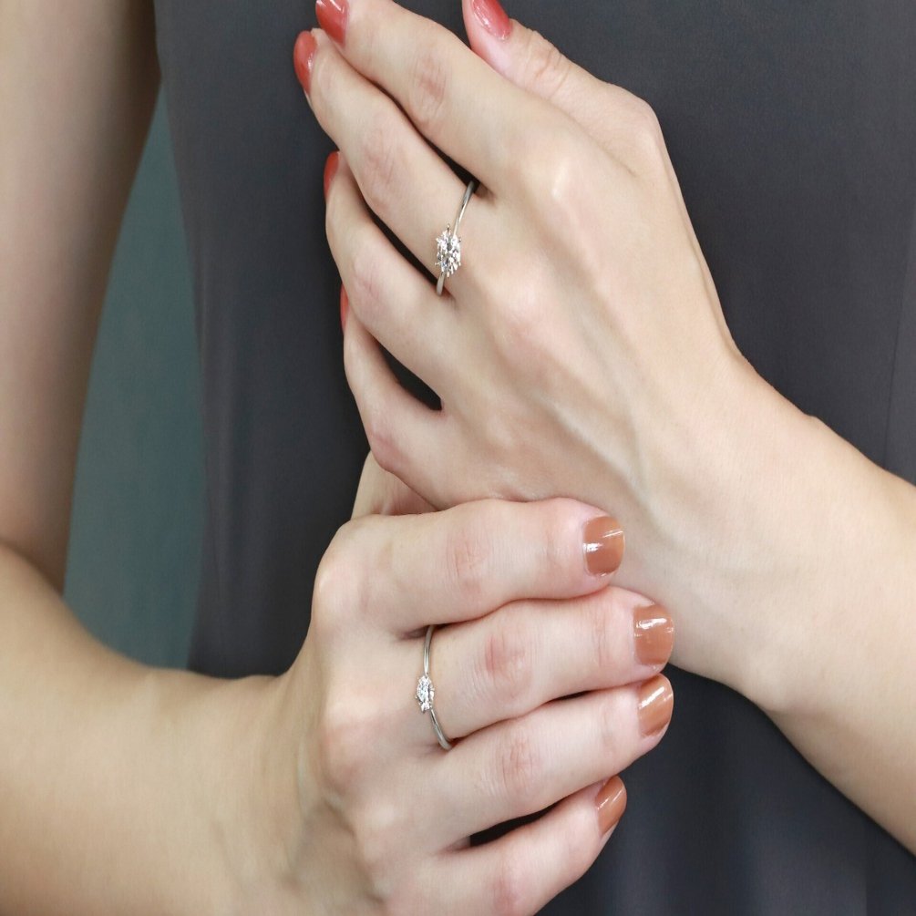 ラボグロウンダイヤモンドのジュエリーは「大粒でハイグレード