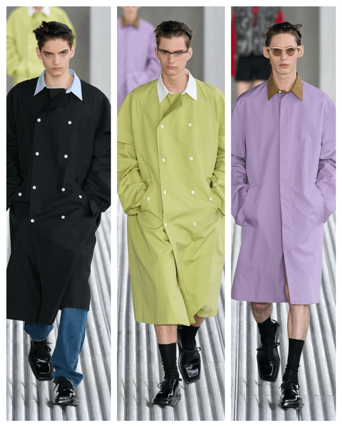 新作【PRADA】ジョーゼットケープ PRADA(プラダ) ポンチョ・ケープ(レディース) - 海外通販のBUYMA