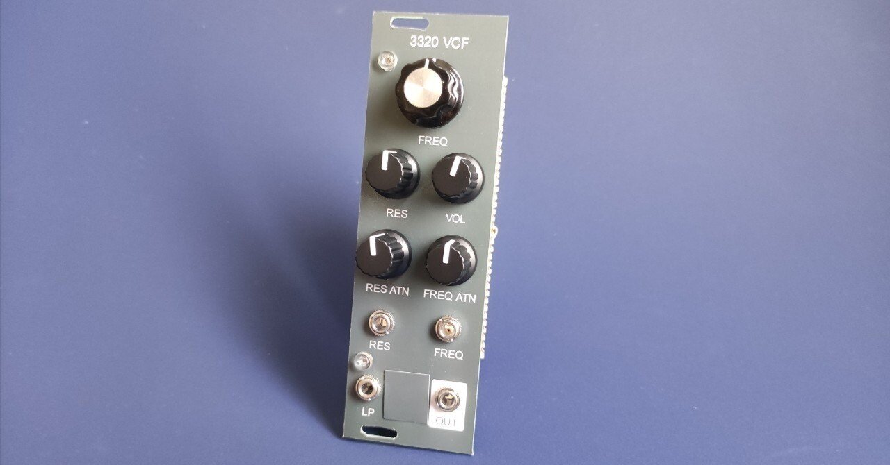 $8 V3320 VCF - DIY Eurorack Modular Synthesizer｜HAGIWO/ハギヲ