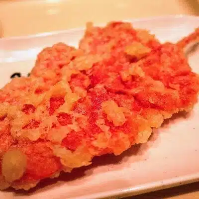 紅生姜の天ぷらは美味しい