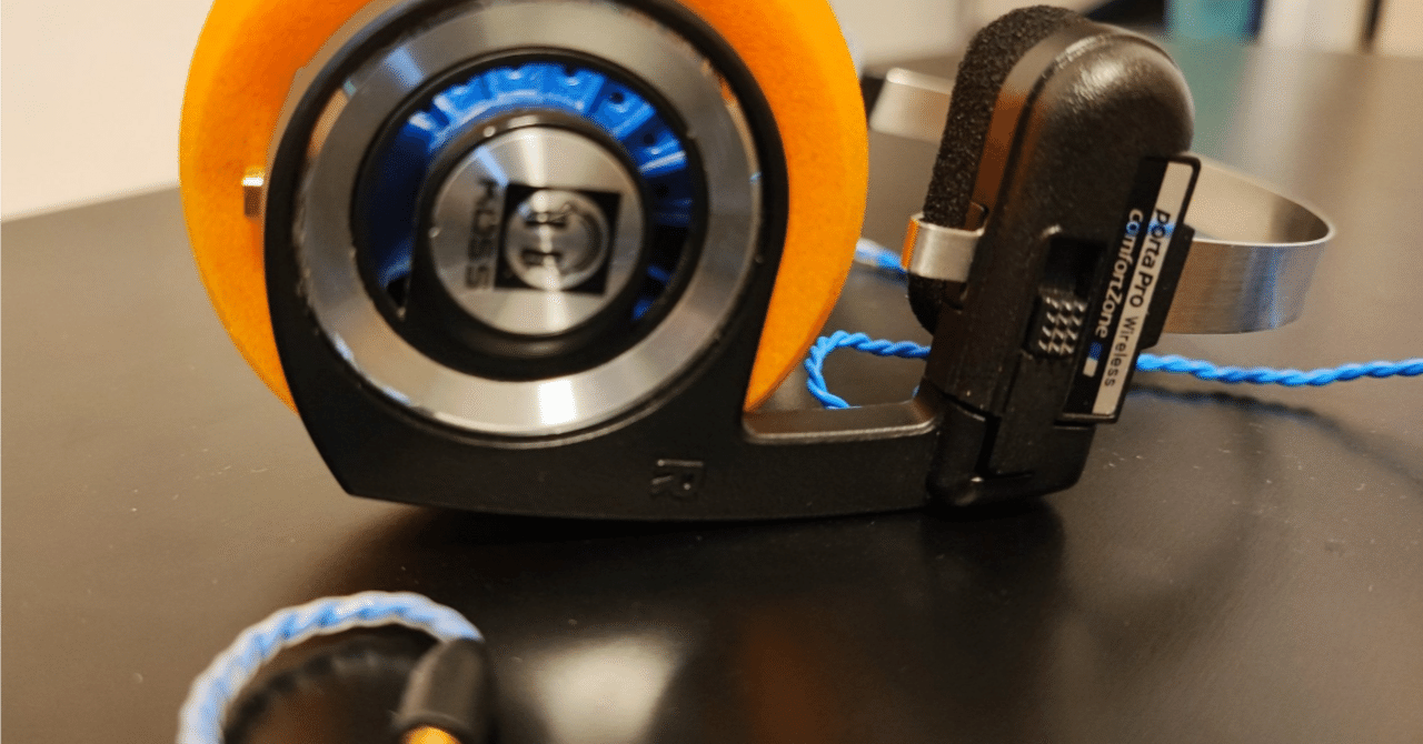 ポタプロMMCX化】Porta Pro Wirelessが断線したのでMMCX化してみた