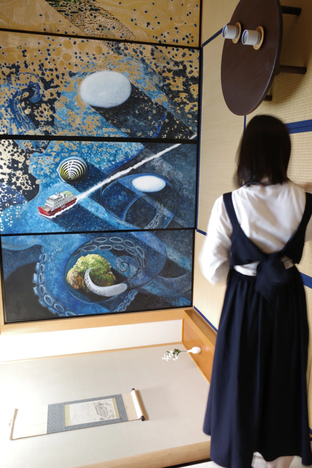 絵瀬戸小鉢 木箱付　志野　美濃　瀬戸　古美術　懐石　酒器　唐津　備前　李朝 瀬戸芸】男木島の文化に溶け込む現代アートとタコと猫の関係｜なつ