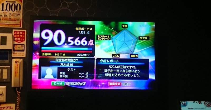 カラオケで90点台を取った話と悩み事 19年4月18日 現役学生さん Note カラオケで90点台を取った話と悩み事 19年4月18日 現役学生さん Note