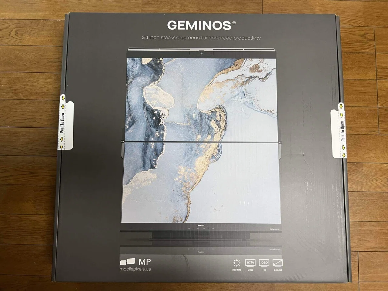 工場直売 24インチ デュアルモニター X 【ジャンク】Geminos ま*さ様