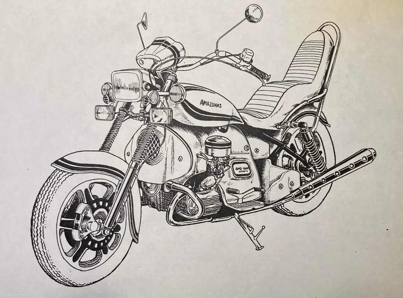 AMAZONAS アマゾネス1600cc カタログ AMAZONASアマゾネス1600cc