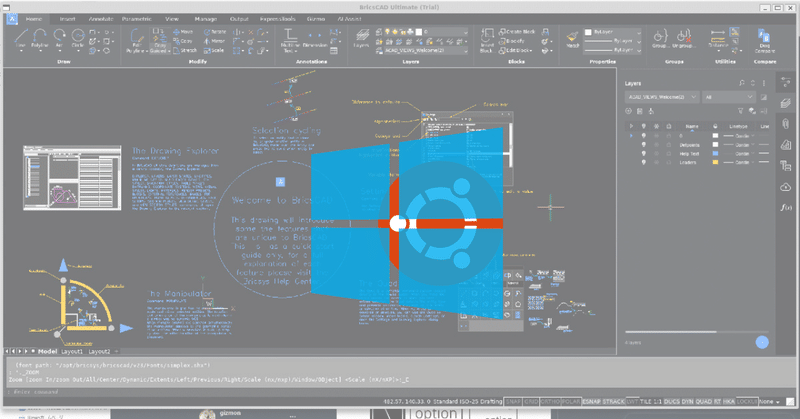 WSL2 の Ubuntu に BricsCAD をインストールする!