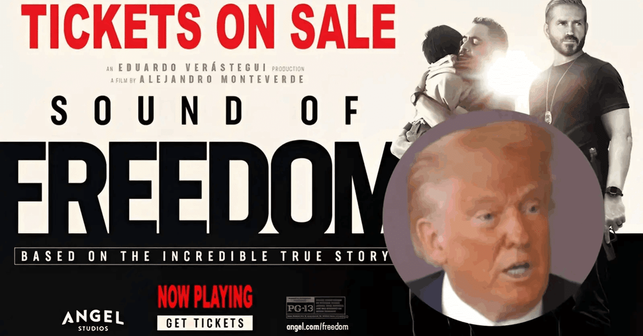 映画『Sound of Freedom』が米2位に急浮上！「Qアノン」の陰謀論